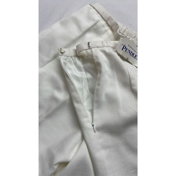 NWT New with Tags Pendleton Washable White Dress Pants Size 12 - Picture 6 of 15